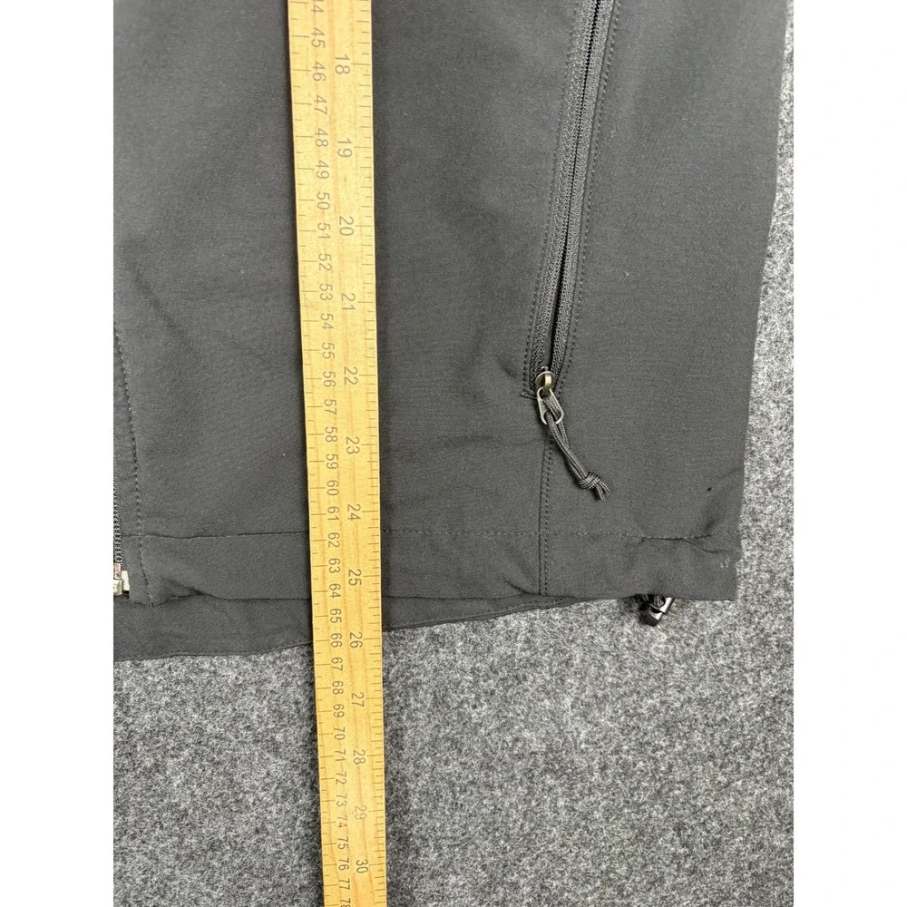 The North Face Mens Black WindWall Softshell Hooded Jacket Size S Small